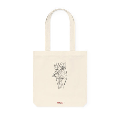 WAITING NUDE "classic" tote bag (woven)