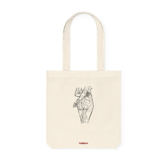 WAITING NUDE "classic" tote bag (woven)