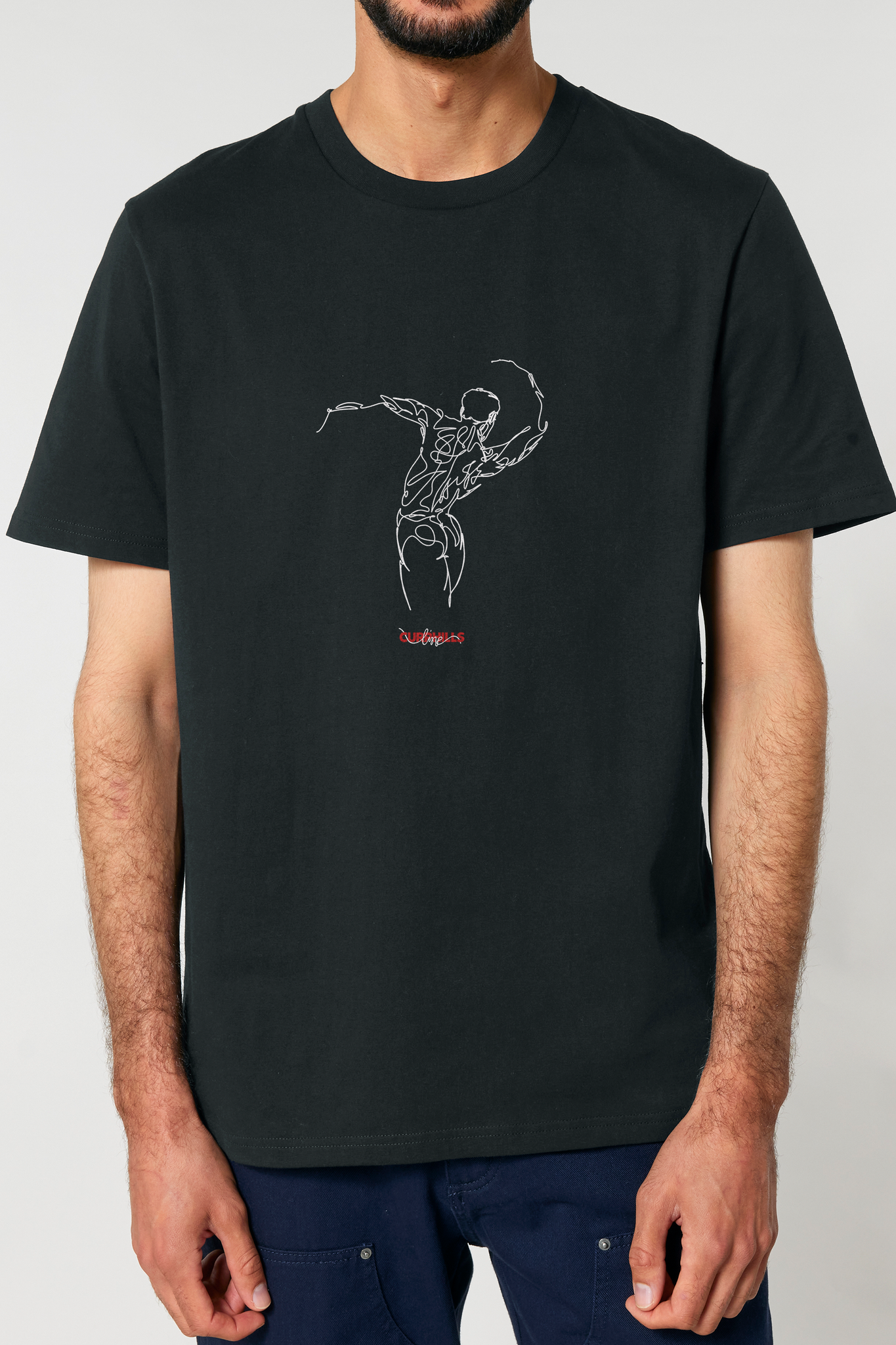 NAKED CONTEMP. "classic" T-Shirt (unisex) - curphills