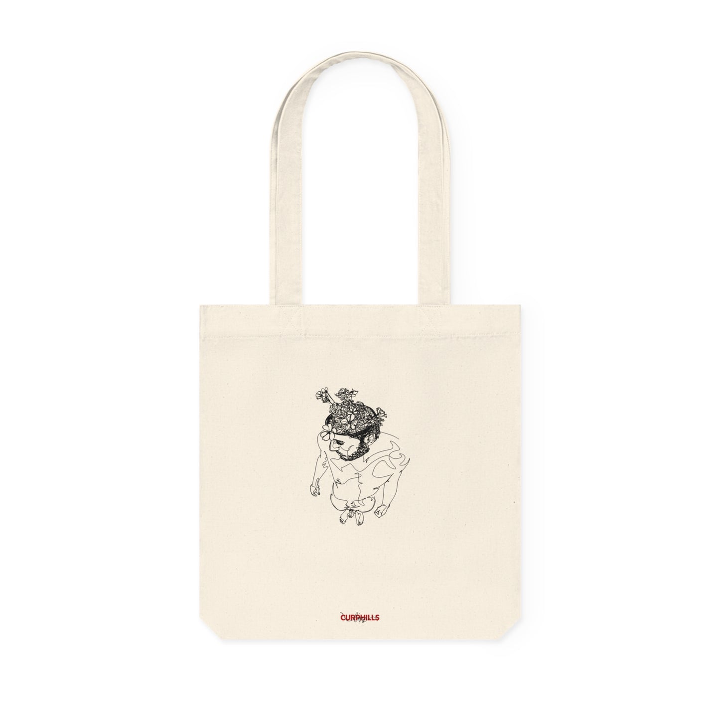 NAKED THOUGHTS "classic" tote bag (woven)