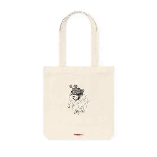 NAKED THOUGHTS "classic" tote bag (woven)