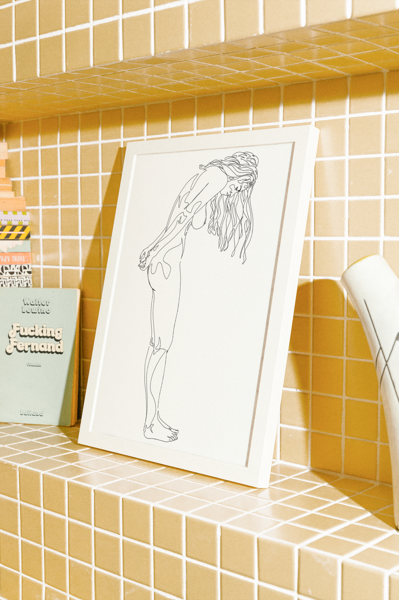 Broken Gaze - Art Print