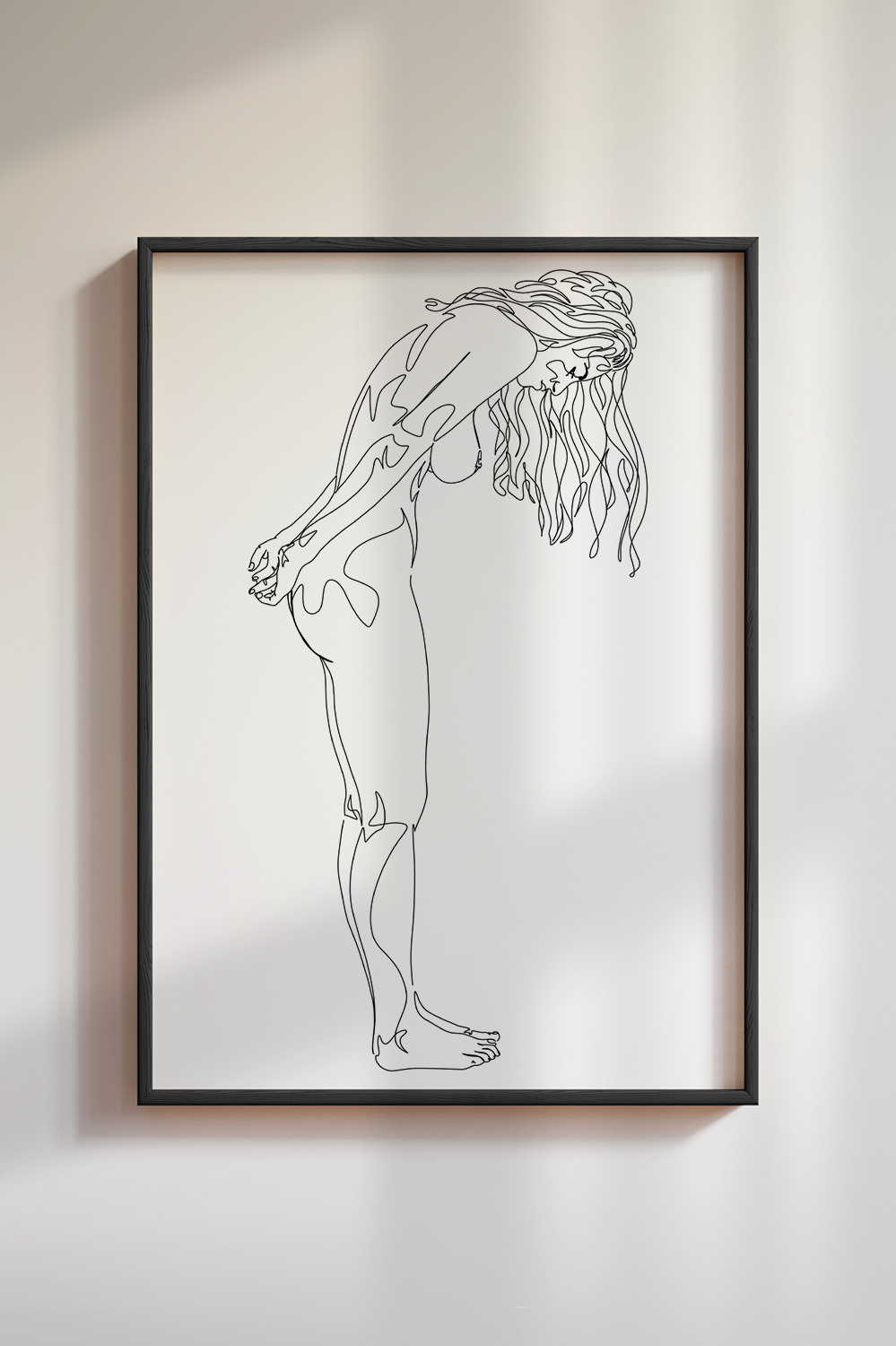 Broken Gaze - Art Print