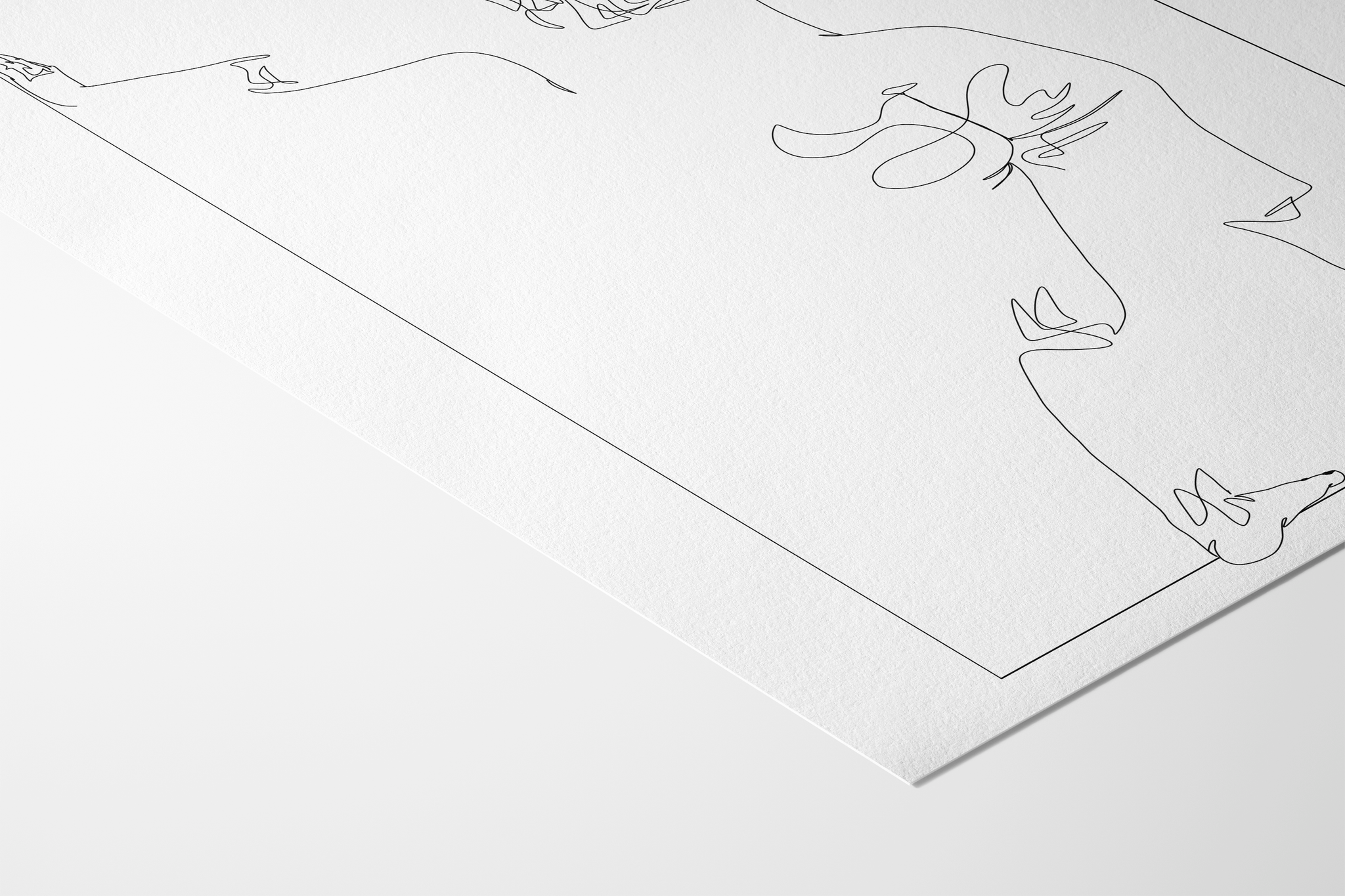 Against The Frame - Art Print