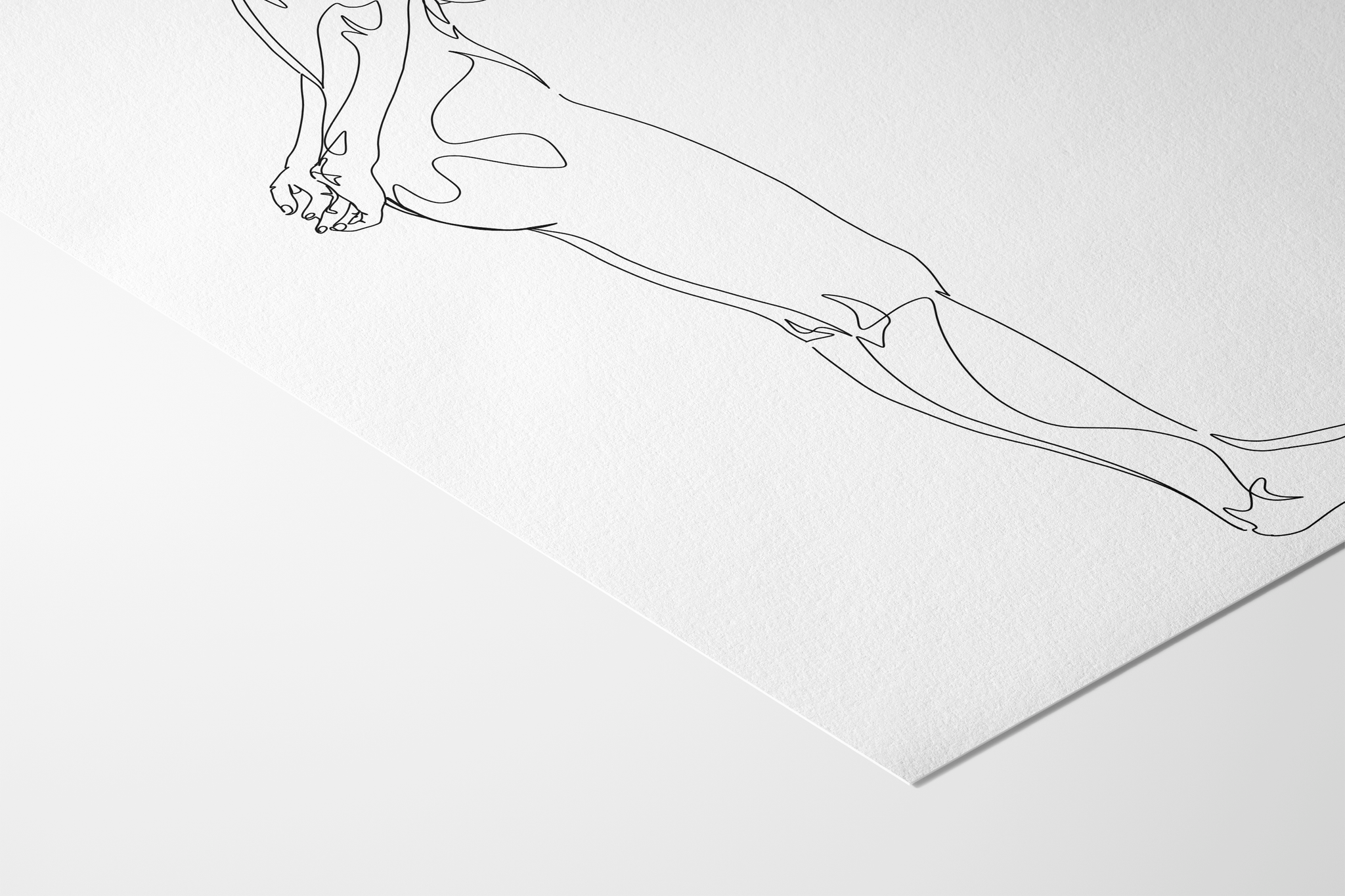 Broken Gaze - Art Print