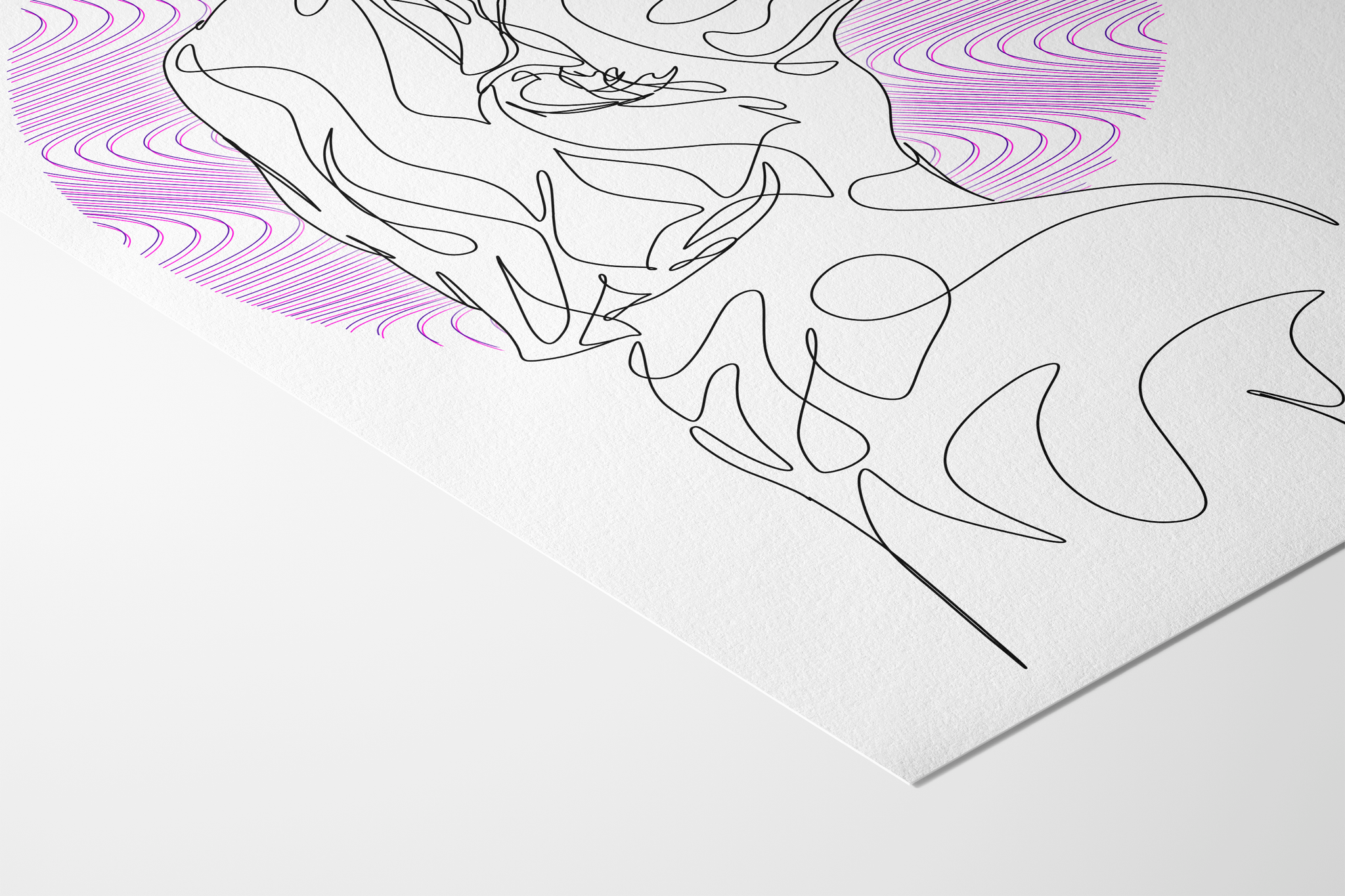 Flowing Thoughts - Art Print