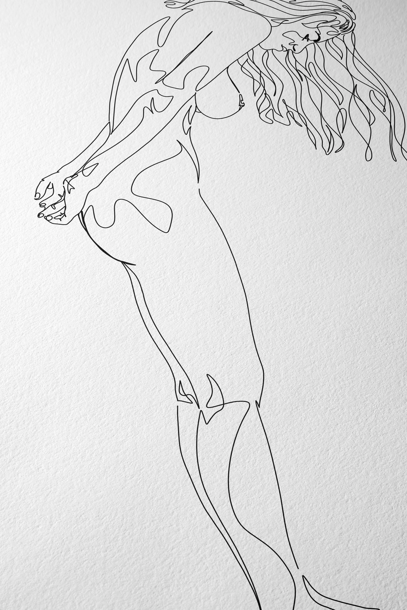 Broken Gaze - Art Print