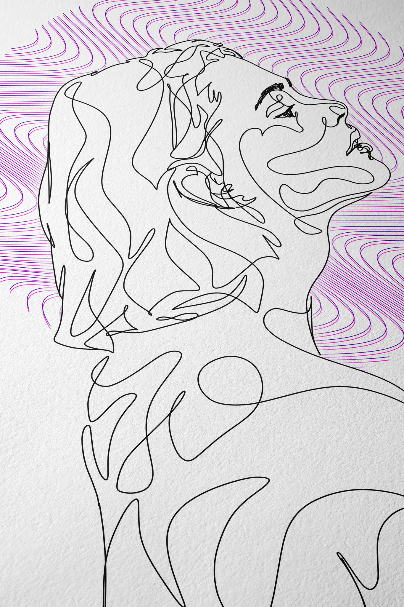 Flowing Thoughts - Art Print