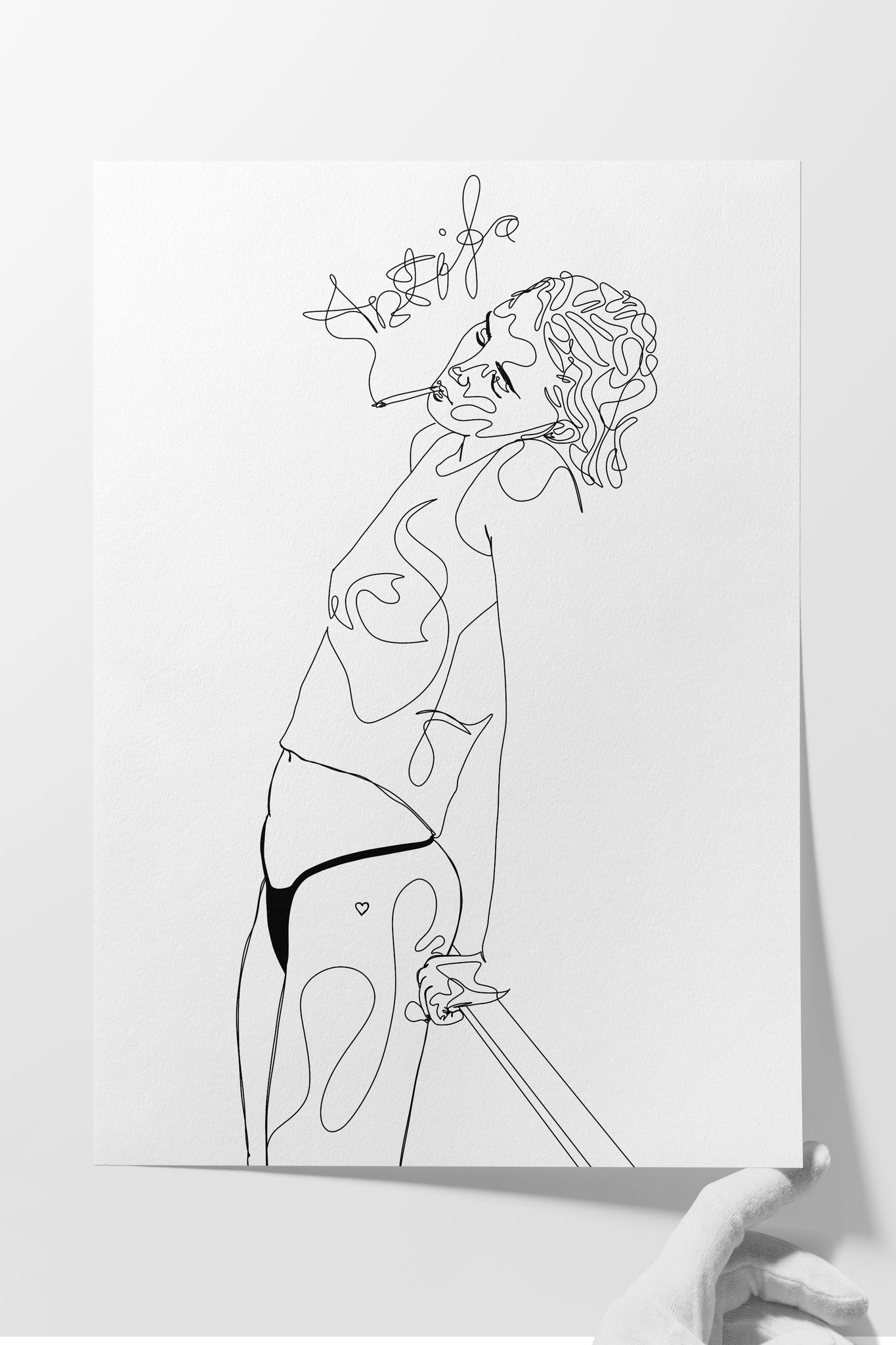 Burn Fascism - Art Print