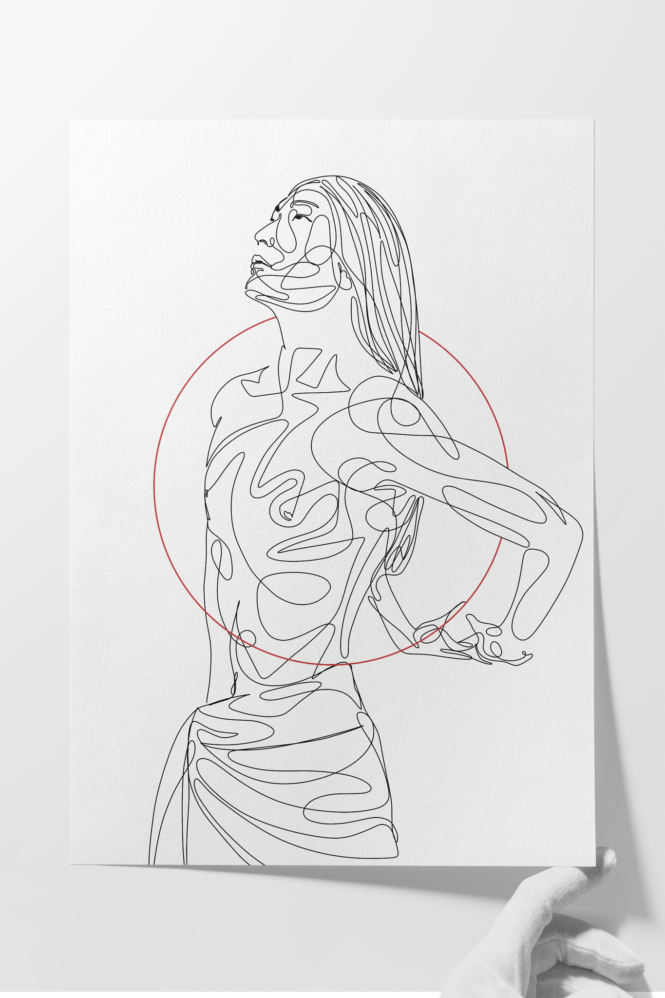 Centered - Art Print