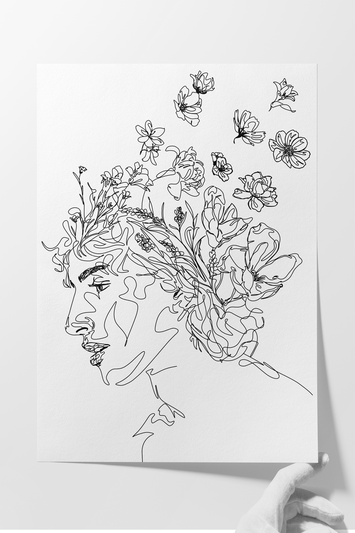 Fleurs Envolés - Art Print