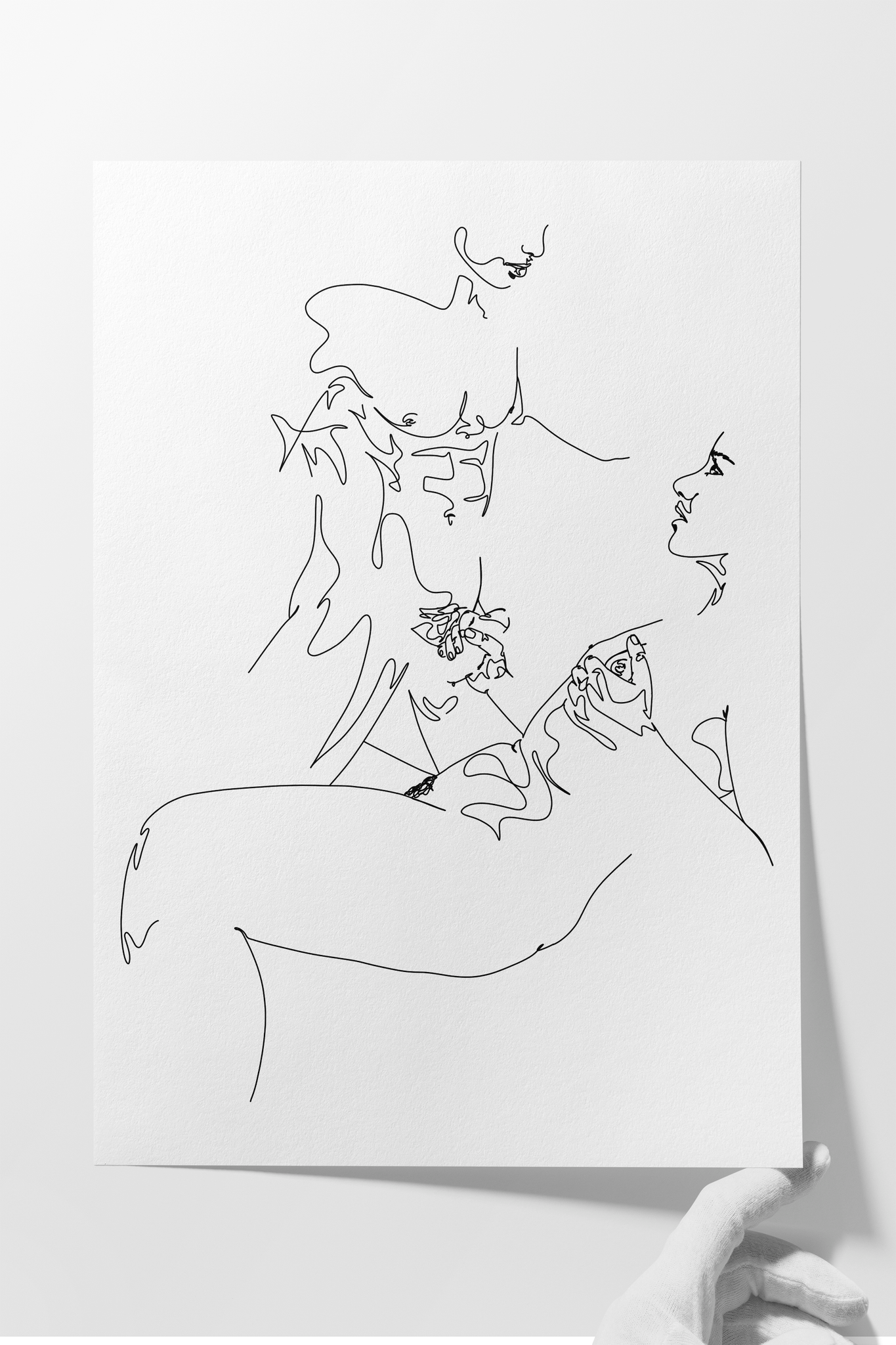 In Her Control - Art Print