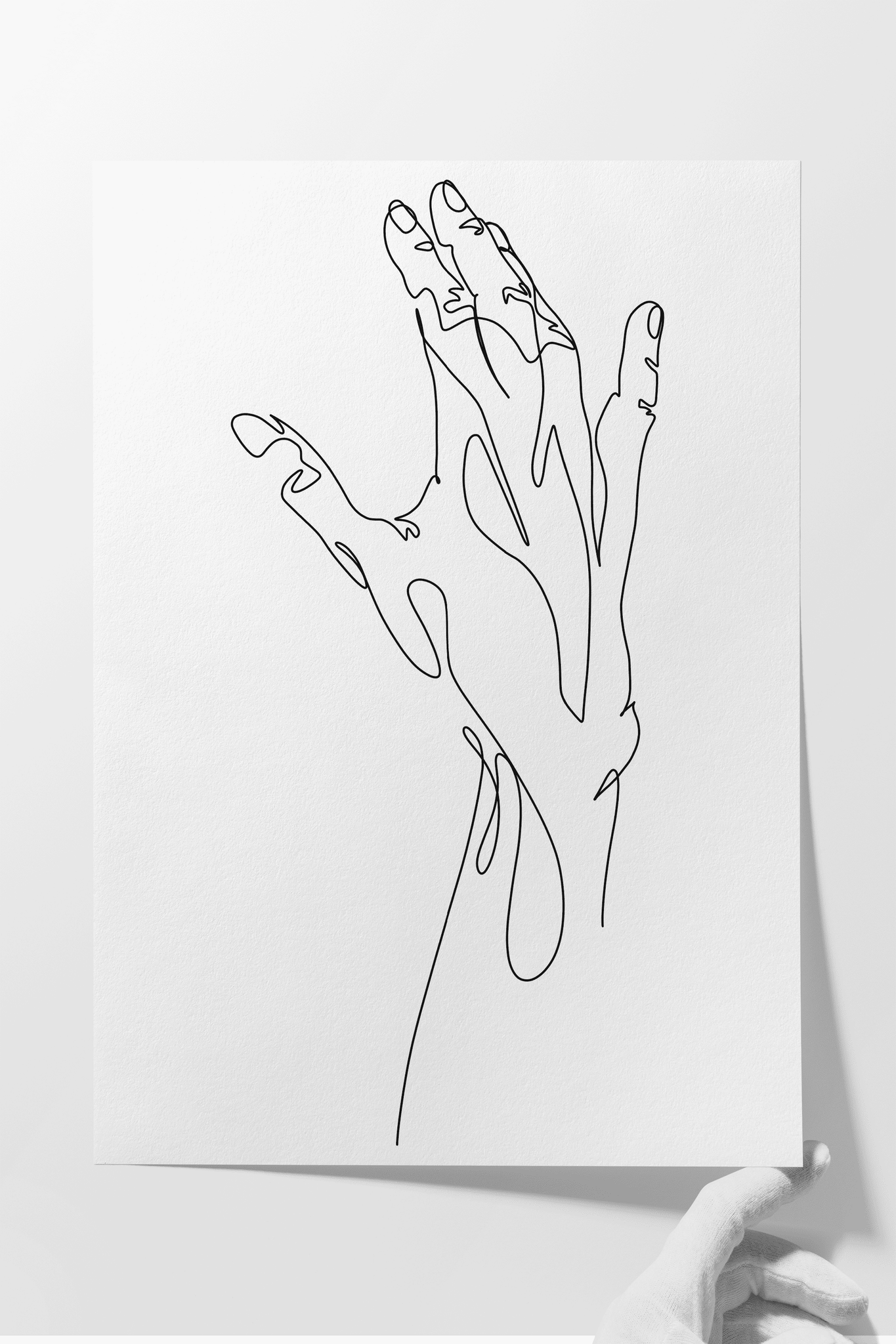 Hand - Art Print