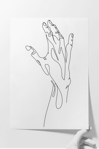 Hand - Art Print