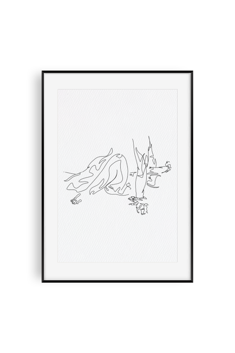 Chaleur Douce - Art Print