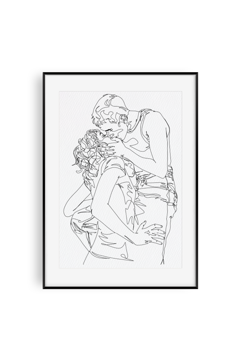 Falling Softly - Art Print