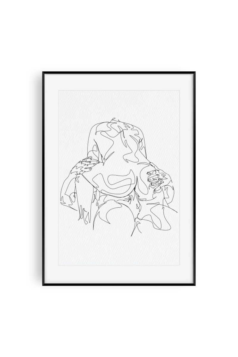 Her Rhythm - Art Print