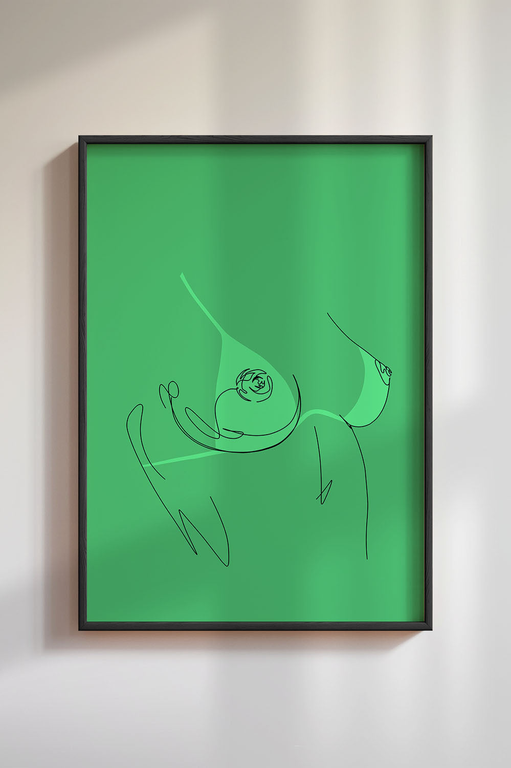 Tanned - Art Print (Emerald green)